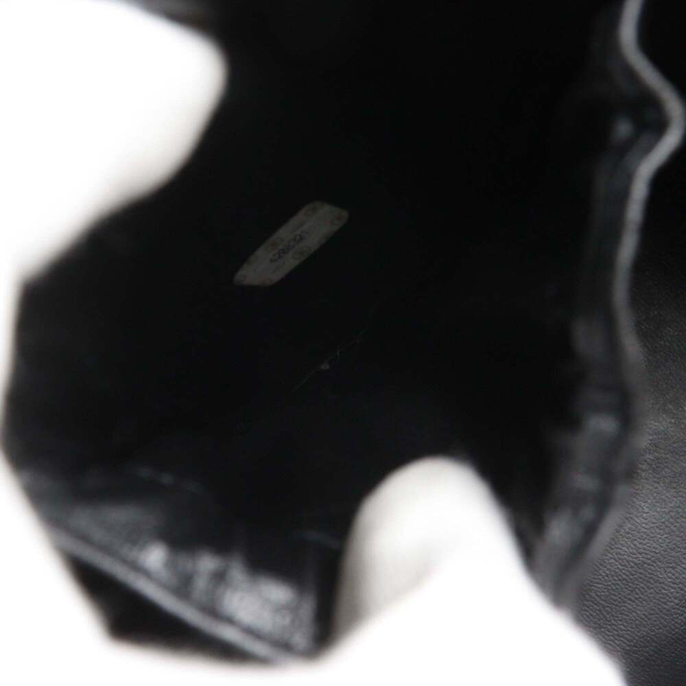 CHANEL Black Caviar Leather Logo Pouch - Picture 7 of 13